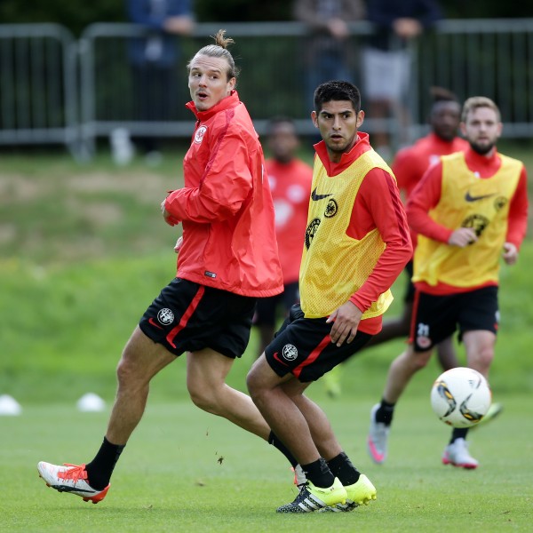 Alexander Meier bereitet sich auf sein Comeback gegen den 1.FC Köln vor