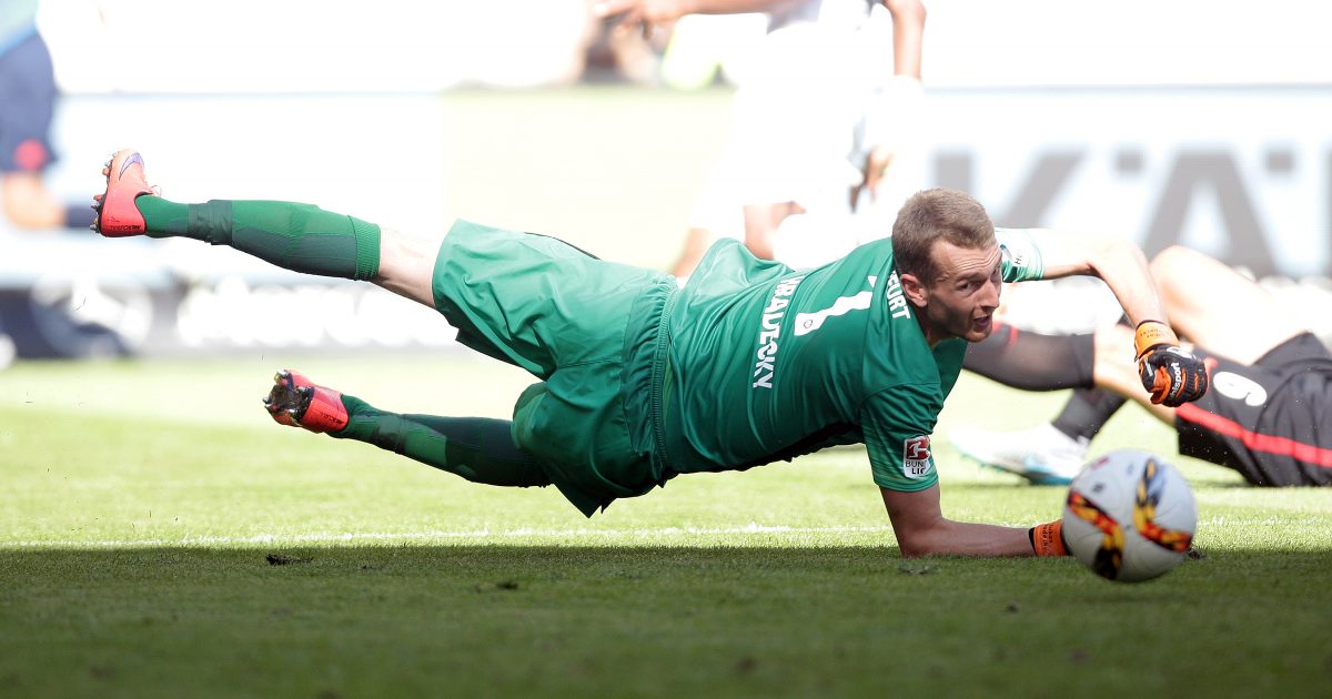 Hradecky konnte die Niederlage nicht verhindern.