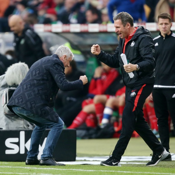 Seit Jahren ein erfolgreiches Team: Armin Veh (l.) und Reiner Geyer.