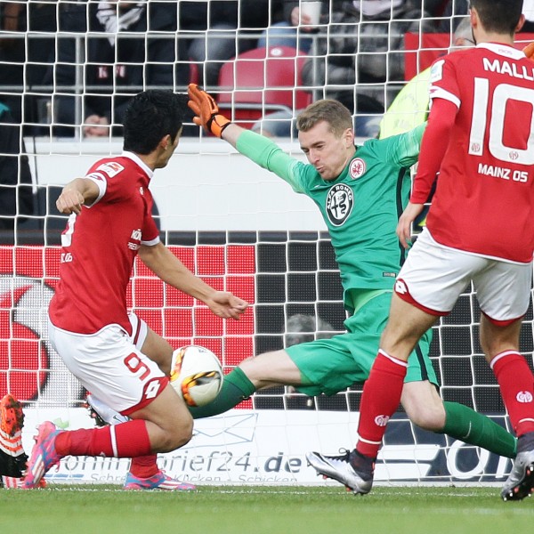 28.11.2015, Fussball, 1. BL, FSV Mainz 05 - Eintracht Frankfurt