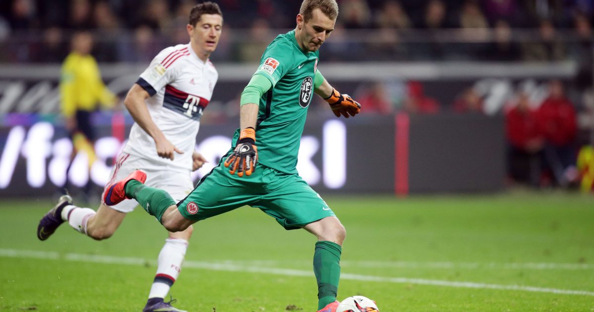 Lukas Hradecky überzeugte gegen den 1. FSV Mainz 05.