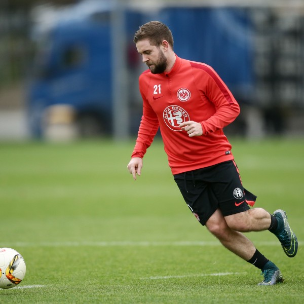 Marc Stendera im heutigen Training