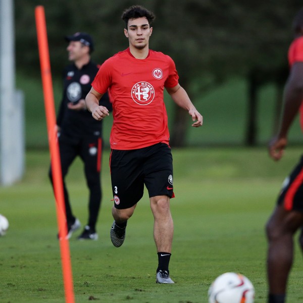 Unser Neuzugang aus Schalke macht bereits eine gute Figur auf dem Trainingsplatz.