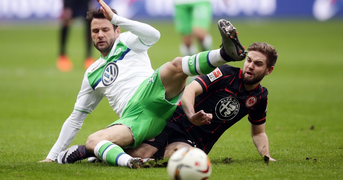 24.01.2016, Fussball, 1. BL, Eintracht Frankfurt - VfL Wolfsburg