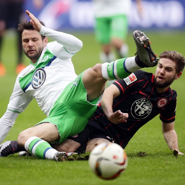 24.01.2016, Fussball, 1. BL, Eintracht Frankfurt - VfL Wolfsburg