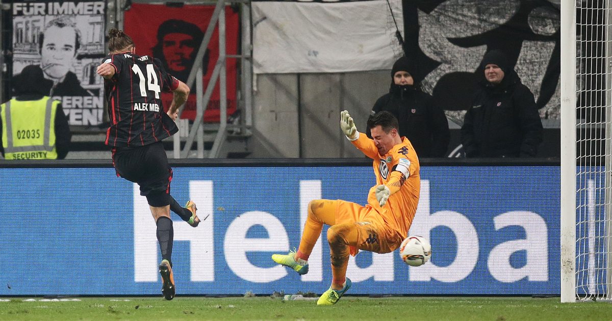 Alex Meier lässt Benaglio beim 3:2 keine Chance