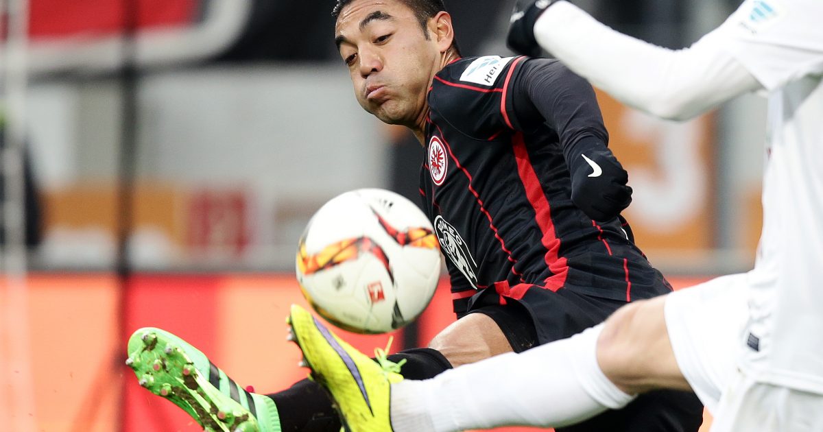 Marco Fabián in seinem ersten Spiel von Anfang an