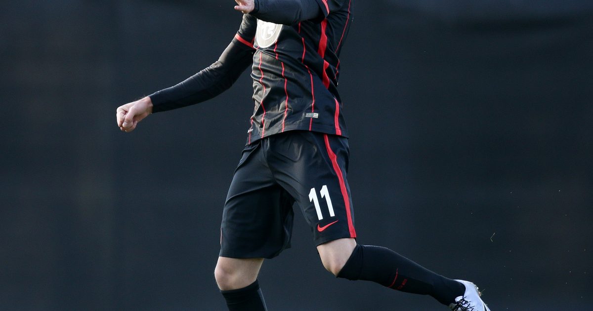 "Neuzugang Nummer 4": Mijat Gacinovic ist endgültig in Frankfurt angekommen.