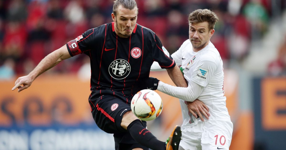 Immer weiter und volle Kraft voraus lautet das Motto des Eintrachtkapitäns Alex Meier.