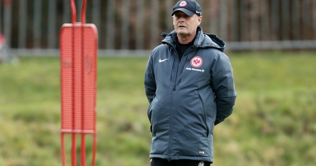 Stellte sich heute während der Pressekonferenz den Fragen der Journalisten: Eintracht-Trainer Armin Veh.