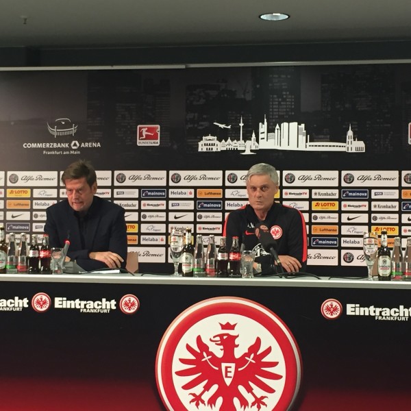 Armin Veh fordert Leistung von seiner Mannschaft: "Wir haben gut und sehr konzentriert trainiert. Das müssen wir am Spieltag rüberbringen." 