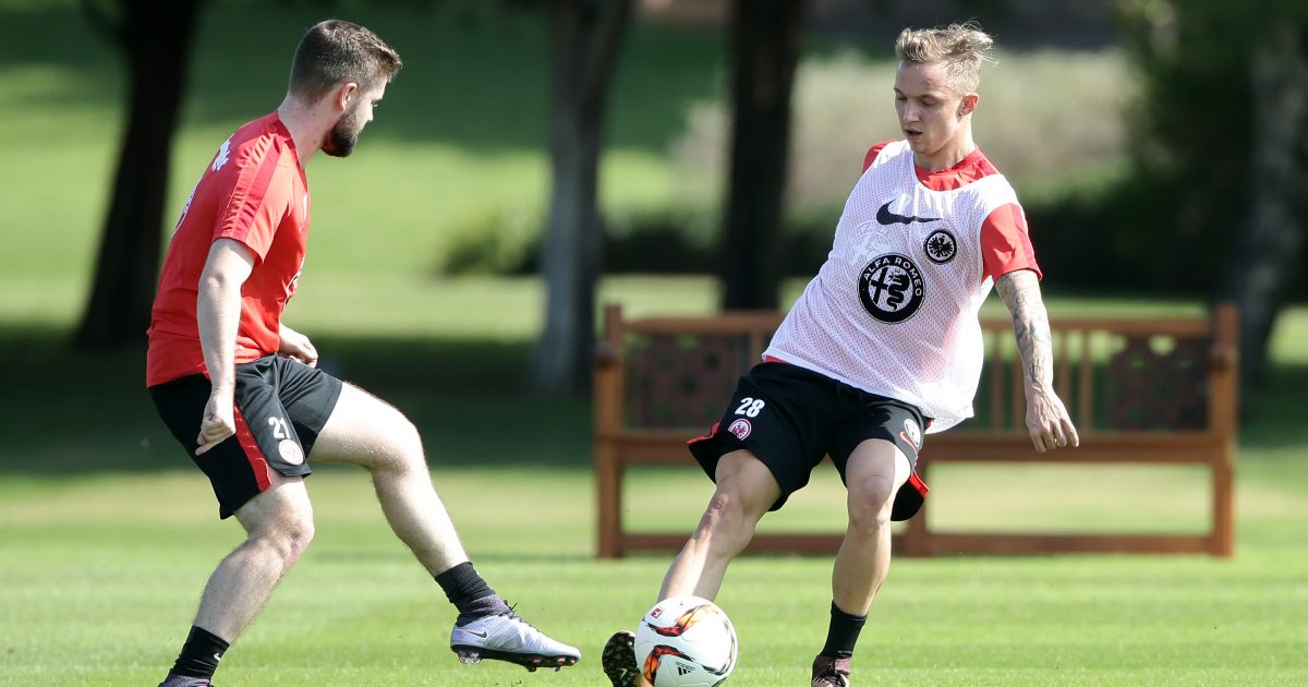 Marc Stendera (li.) und Sonny Kittel (re.) stammen beide aus dem Nachwuchsleistungszentrum der Eintracht