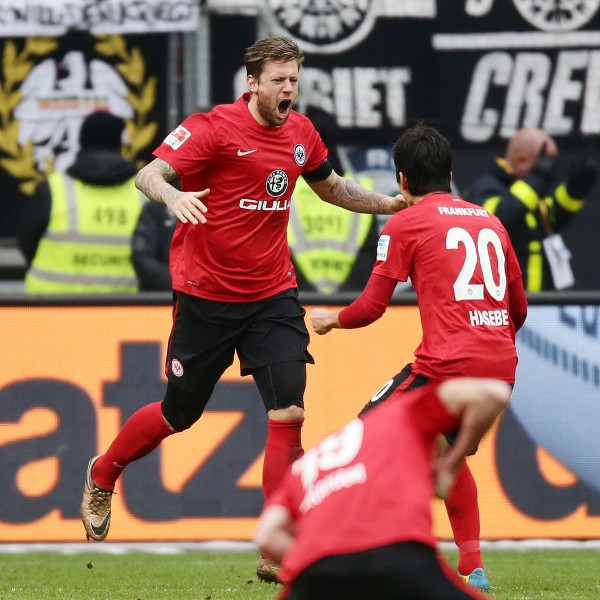 Erleichterung nach dem Ausgleichstreffer