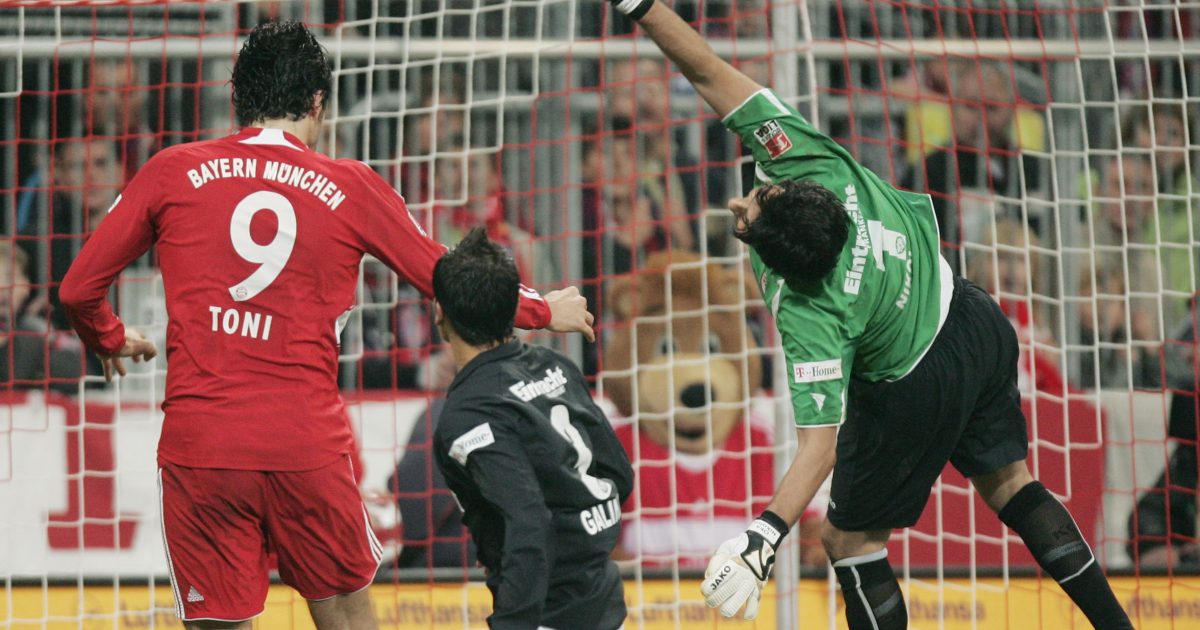 Am 12. Spieltag der Saison 2007/08 war Oka Nikolov vom FC Bayern nicht zu bezwingen.