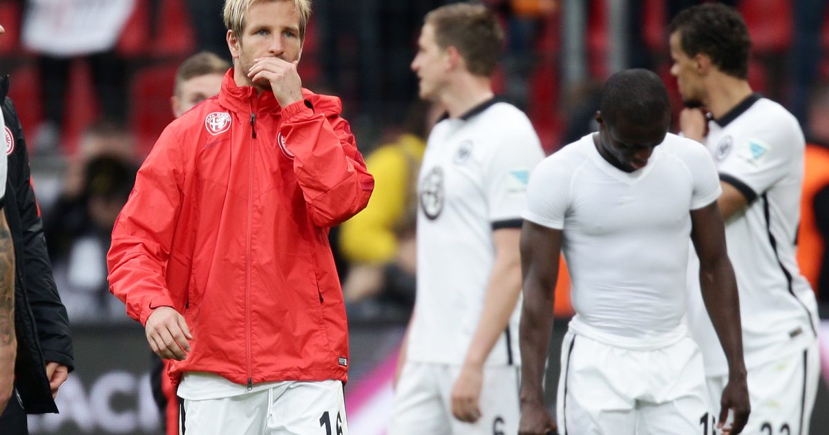 Stefan Aigner enttäuscht nach dem Spiel. 