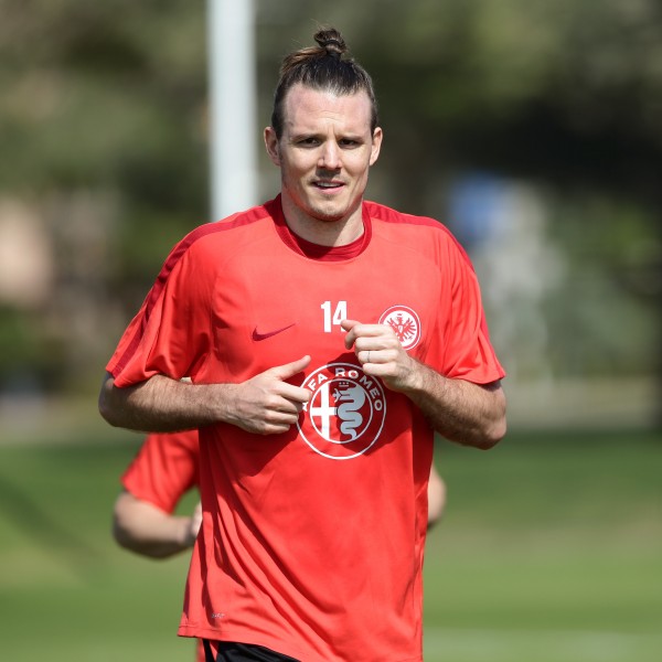 Kehrte am heutigen Donnerstag auf den Trainingsplatz zurück: Eintracht-Kapitän Alex Meier.