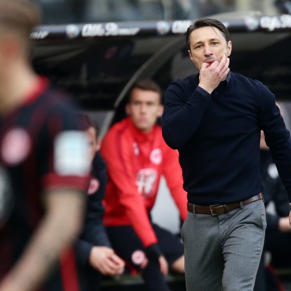 Niko Kovac gibt alles für die Rettung der Eintracht.