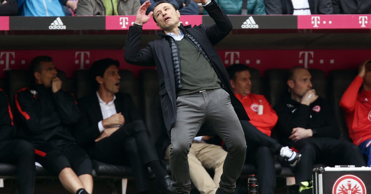 Ärgerte sich zwar über einige Szene, sah aber auch viel positives: Eintracht-Trainer Niko Kovac.
