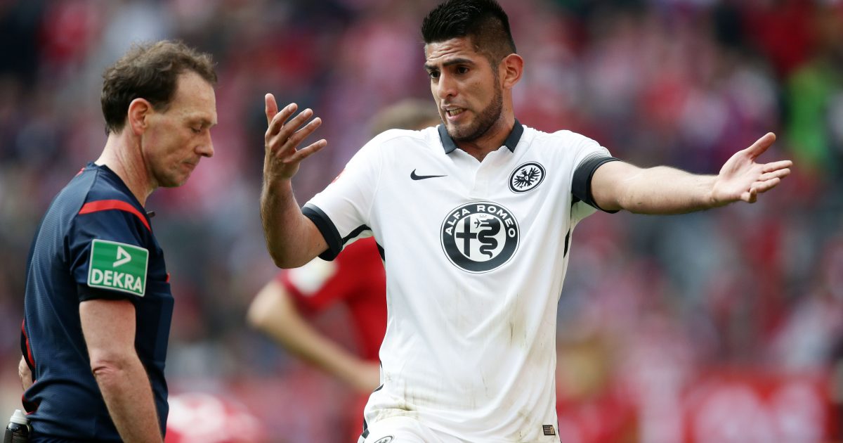 Carlos Zambrano kann der Eintracht vorerst nicht mehr helfen.