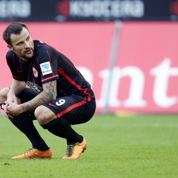 Bekommt trotz zuletzt schwacher Leistungen Rückendeckung von Trainer Niko Kovac: Eintracht-Stürmer Haris Seferovic. 