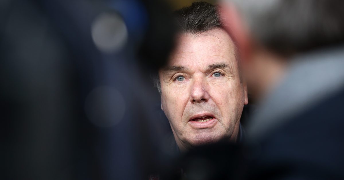 Heribert Bruchhagen rechnet sich kaum noch Chancen auf den Klassenerhalt aus und rechnet damit, dass er einen Zweitligisten hinterlässt.