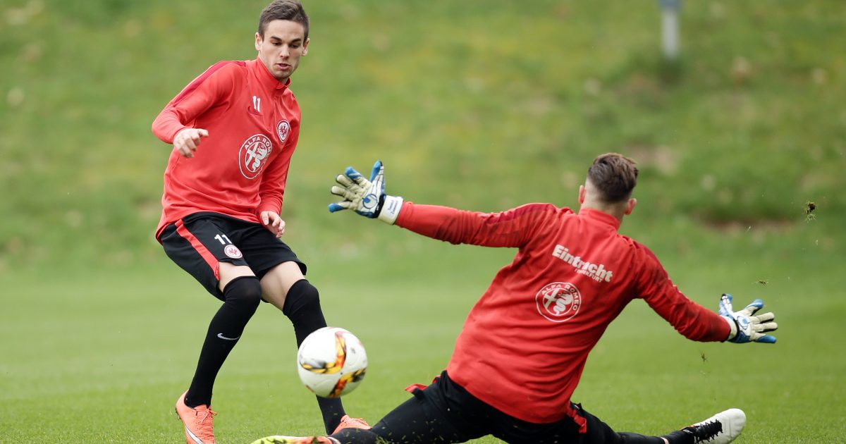 Mijat Gacinovic konnte sich in den vergangenen Trainingswochen herankämpfen und soll bald zu seinem sechsten Bundesligaeinsatz kommen.