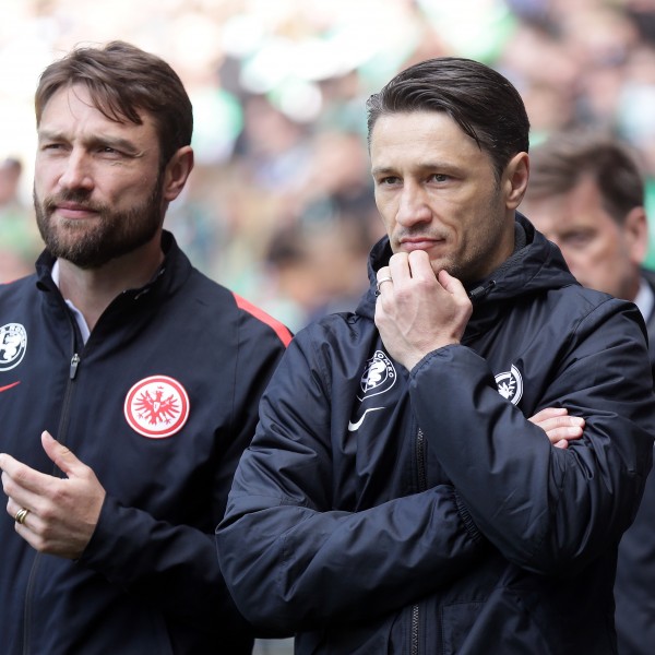 Niko Kovac und sein Bruder und Co-Trainer Robert Kovac haben schon einen Plan, wie Nürnberg geschlagen werden soll. 