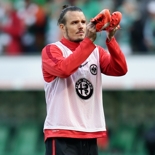 Alexander Meier nach dem Ende des Spiels in Bremen 