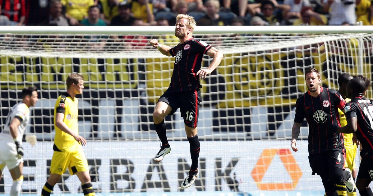 Stefan Aigner erzielte das 1:0 für die SGE