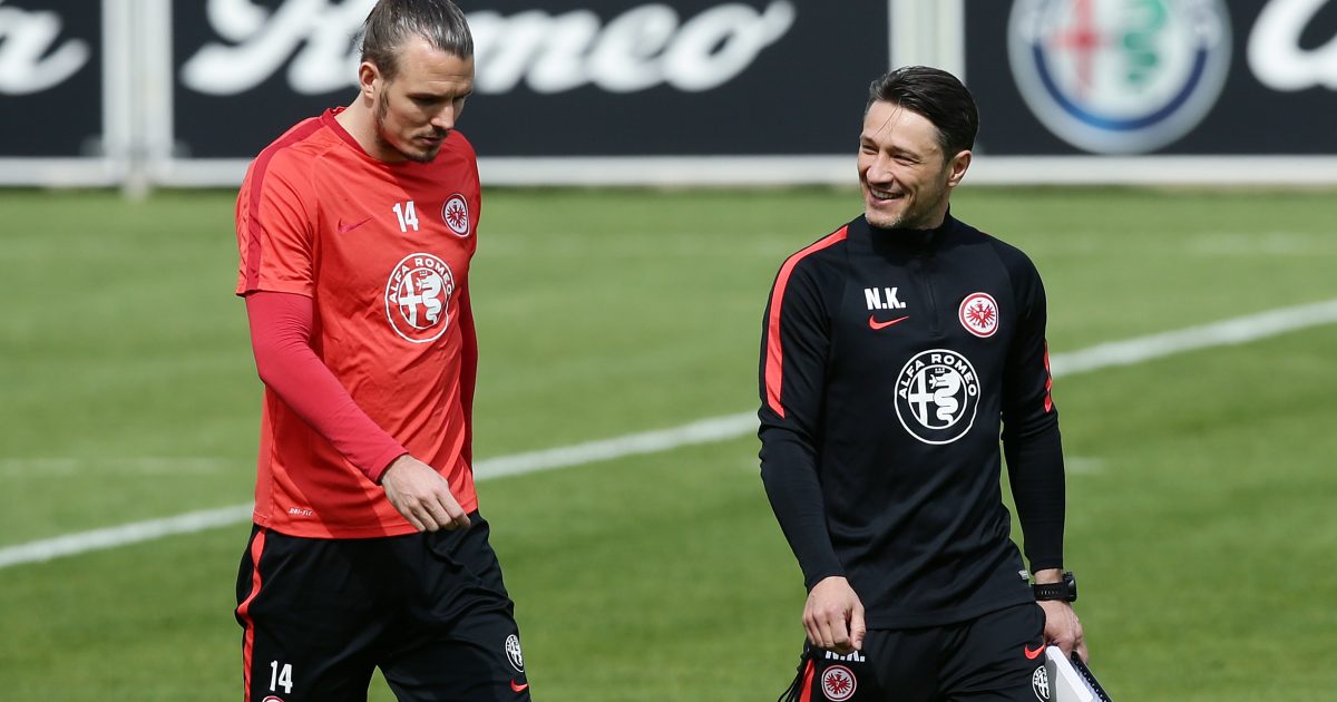 Standen heute zum ersten Mal gemeinsam auf dem Trainingsplatz und zeigten sich vorsichtig bezüglich eines Meier-Einsatzes. 