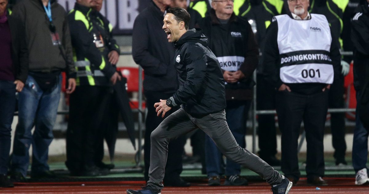 Niko Kovac jubelt über die erfolgreiche Derbywoche.