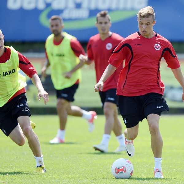 Kickten gute drei Jahre gemeinsam für die SGE: Sebastian Rode und Sonny Kittel. 