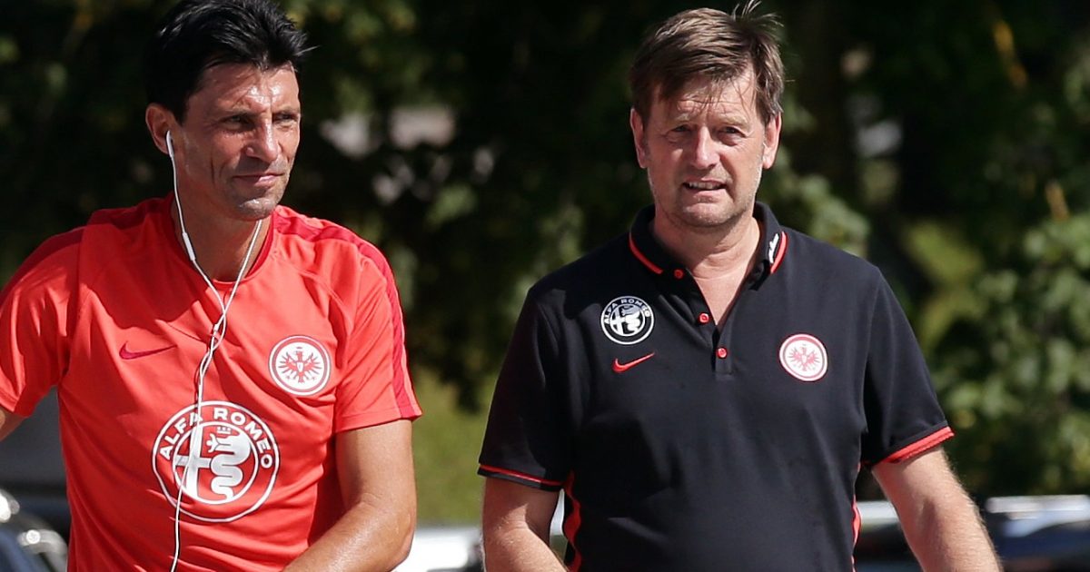 Sportdirektor Bruno Hübner und der Bereichsleiter Medien und Kommunikation, Markus Jestaedt