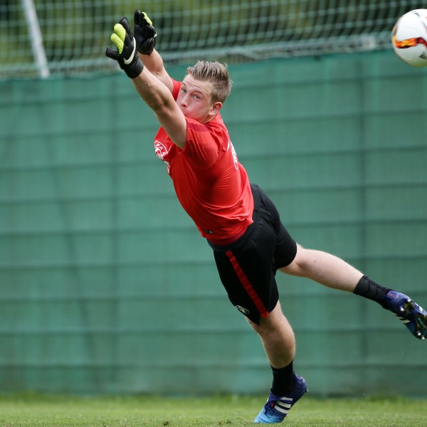 Bereits im letzten Sommer-Trainingslager im Stubaital durfte Leon Bätge sein Können unter Beweis stellen.