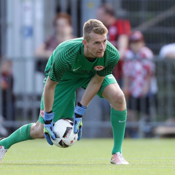 Sieht trotz seiner starken ersten Saison noch Verbesserungspotenzial bei sich: Eintracht-Torhüter Lukas Hradecky. 
