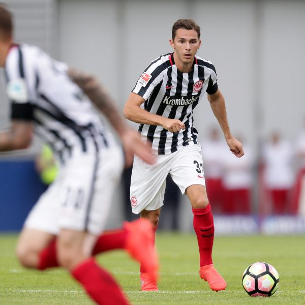 Hrgota traf beim Testspiel gegen den TSV Steinbach gleich doppelt.