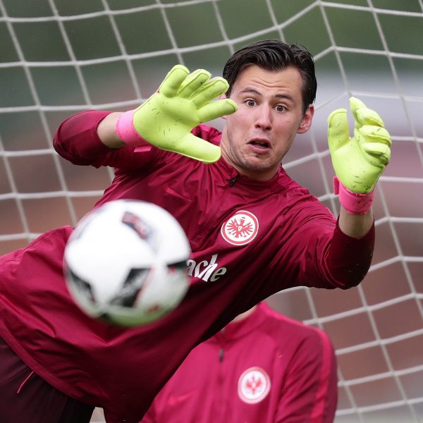 Heinz Lindner und seine Torwartkollegen absolvierten heute in Gais ein Zirkeltraining.