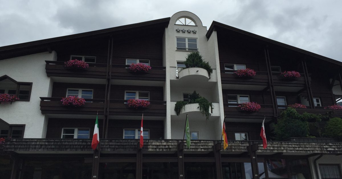 In diesem Hotel war die Mannschaft in den vergangenen fünf Tagen untergebracht.