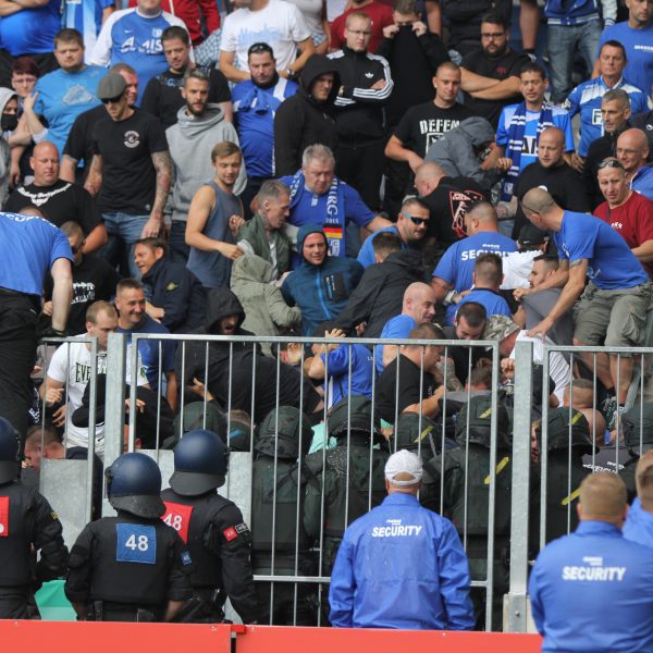Nach den Vorfällen von Magdeburg wurden die ersten Täter in den Reihen der Eintracht-Chaoten ermittelt. 