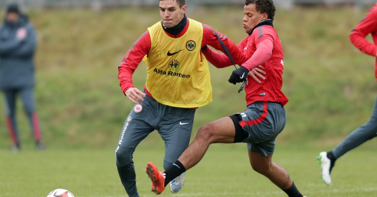  Johannes Flum im Training mit Chandler.