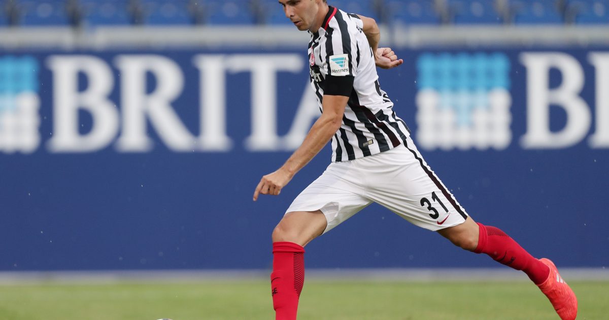 Branimir Hrgota stellt Ansprüche auf einen Stammplatz bei Eintracht Frankfurt. Könnte seine Flexibilität den Ausschlag geben?