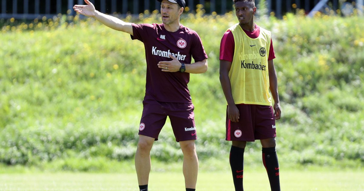 Niko Kovac gibt bei der Eintracht die Richtung vor. 