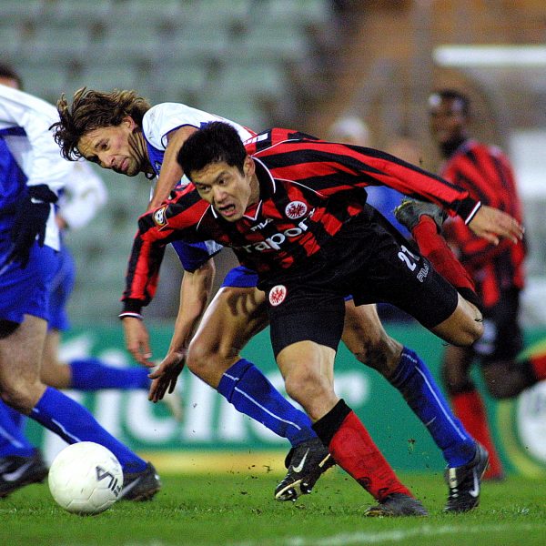 Chen Yang (hier in einem späteren Spiel gegen die Hertha) bereitete beim 4:0 den ersten Treffer vor.