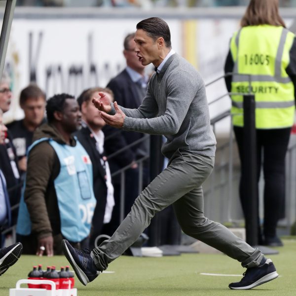 Niko Kovac sprang seinem Kollegen Roger Schmidt zur Seite. 