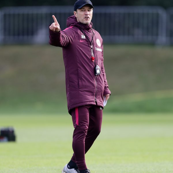 Eintracht-Trainer Niko Kovac gibt die taktische Richtung für das Wochenende schon jetzt vor.