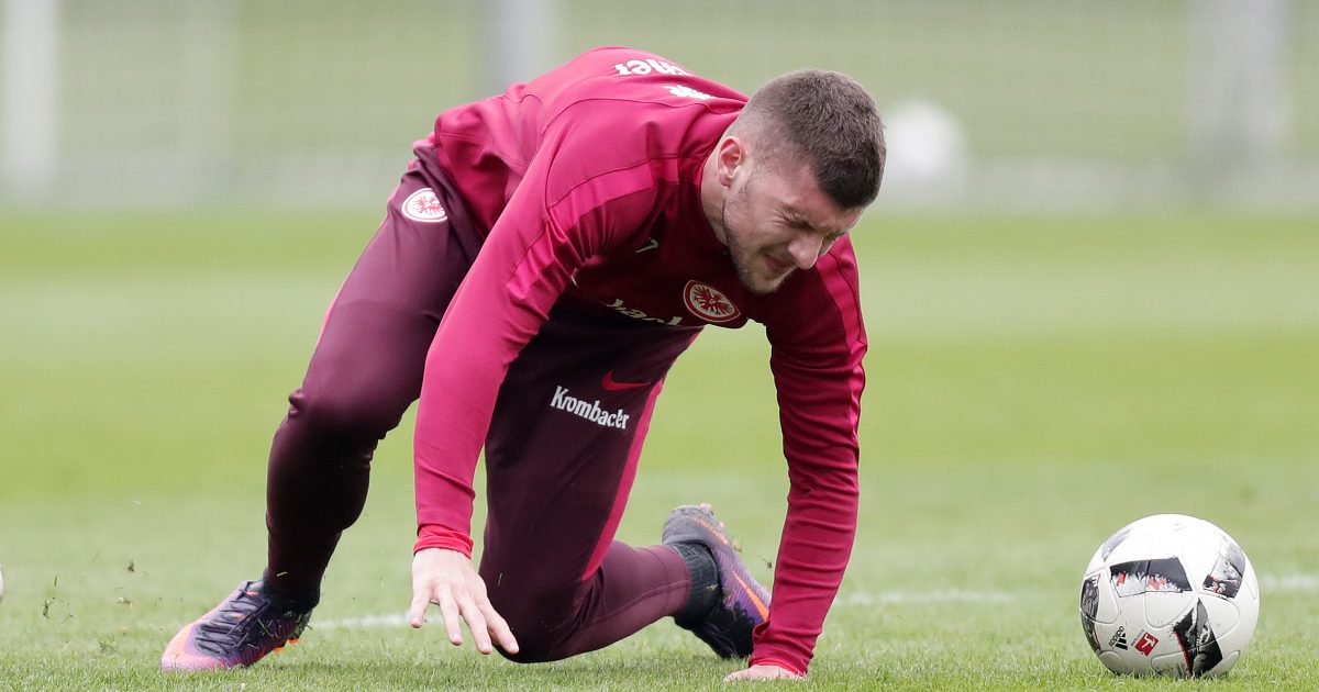 Muss das Training erneut abbrechen: Ante Rebic