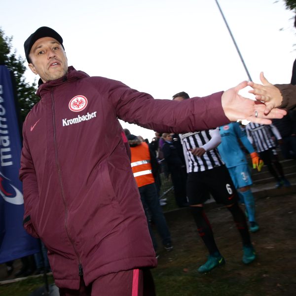 Niko Kovac weiß sich in Szene zu setzen und kommt bei den Fans sehr gut an.