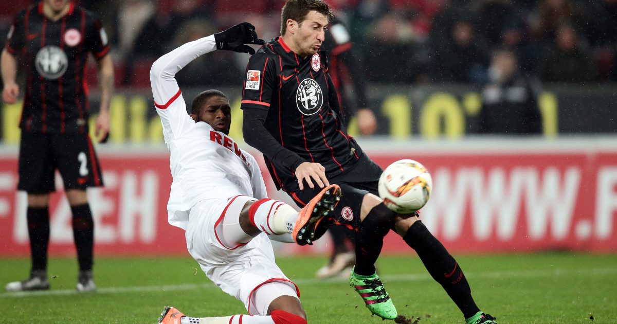  Stürmer Anthony Modeste ist kein Thema am Main. (Foto: Heiko Rhode)