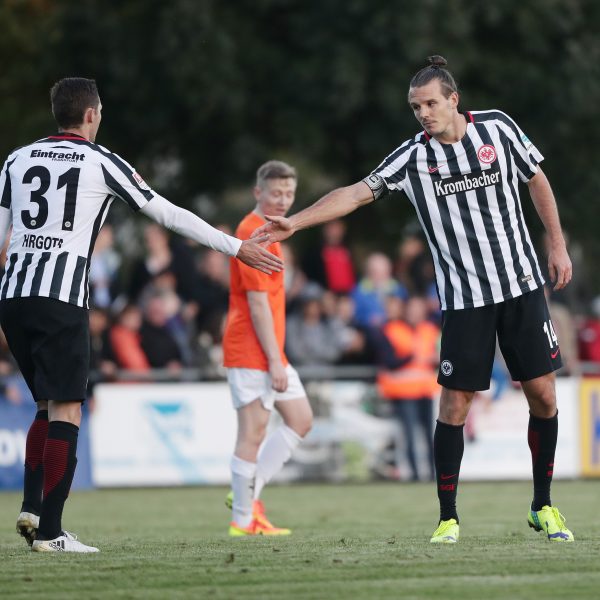 Werden gegen Bremen wohl nicht gemeinsam auflaufen. Hrgota (links) und Meier (rechts).