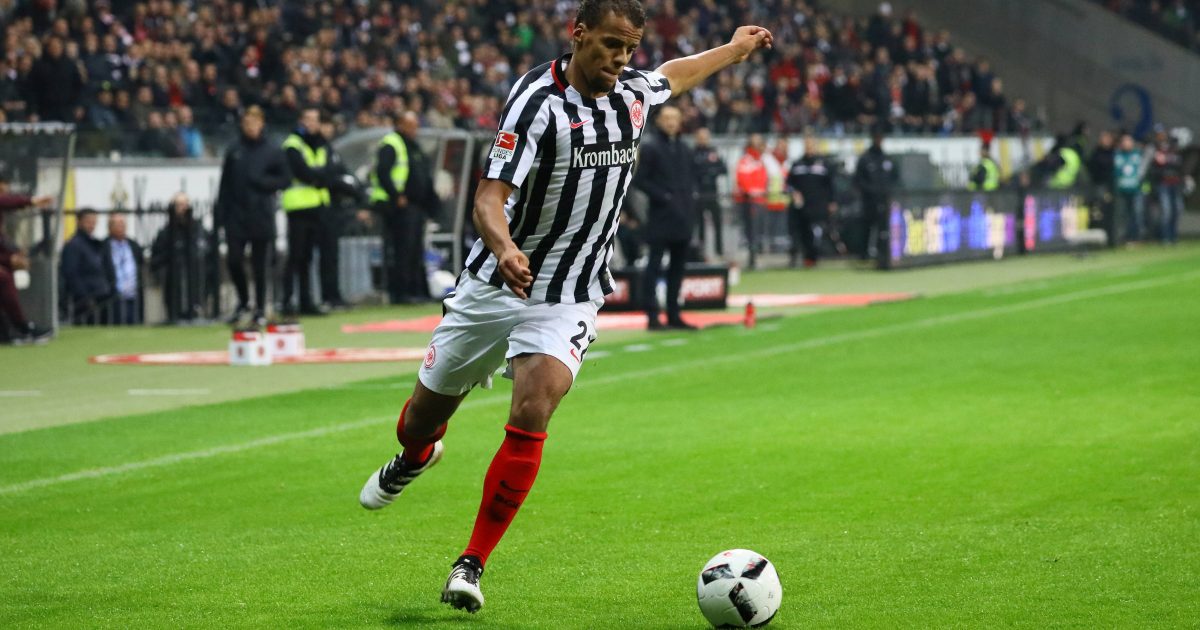Flanke, Kopfball, Tor! Timothy Chandler war mit seiner herausragenden Leistung ein wichtiger Faktor für den Sieg gegen Köln. (Foto: imago/Schüler)